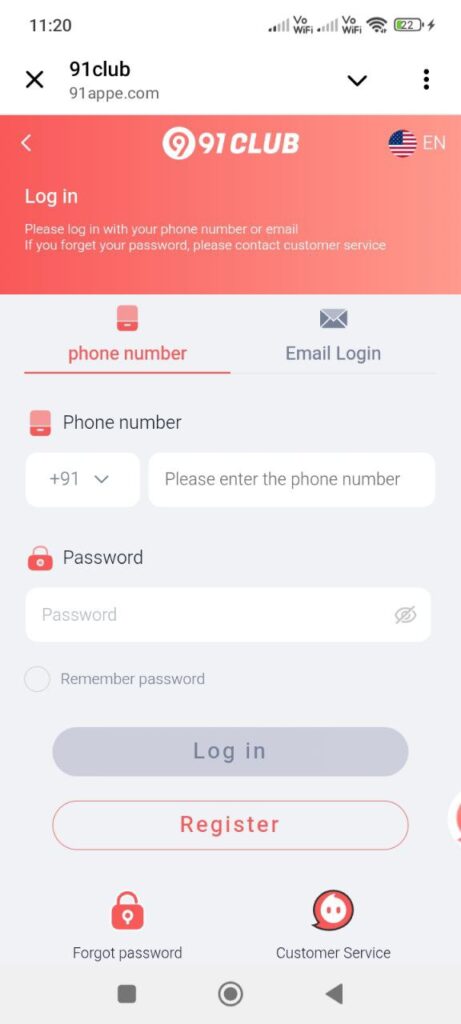 91 club login 91 club login